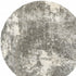 2' X 3' Gray And Ivory Distressed Abstract Scatter Rug